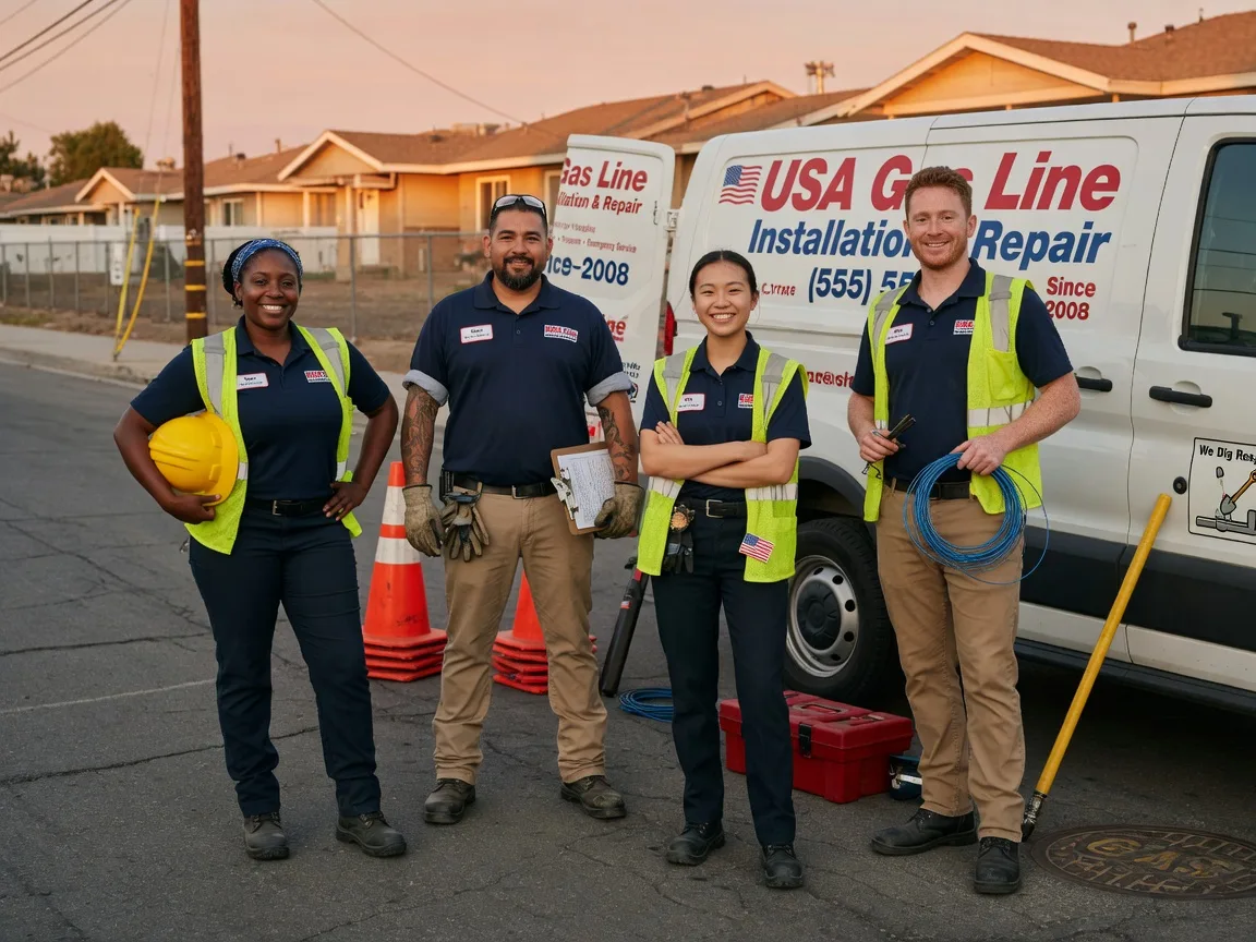 Gas Line Installation company in Brisbane, CA